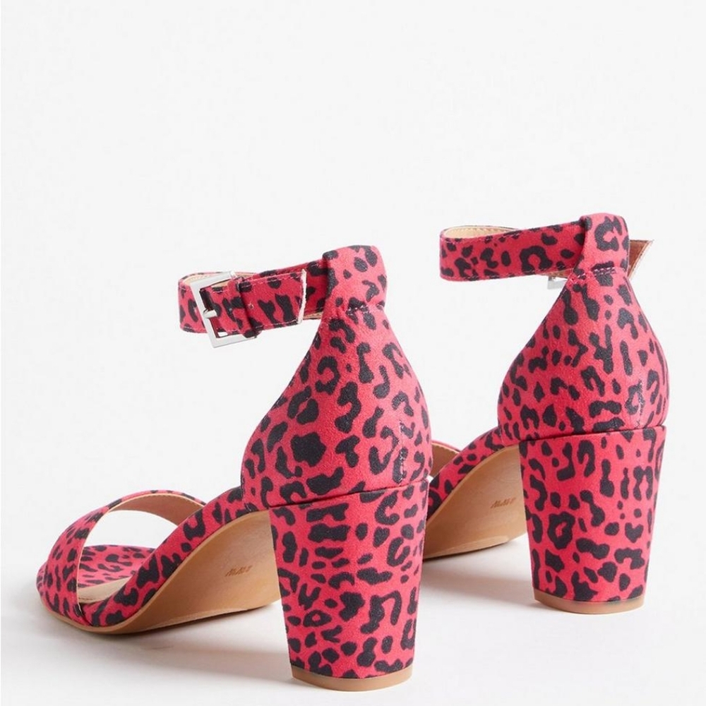 Pink Leopard Heels